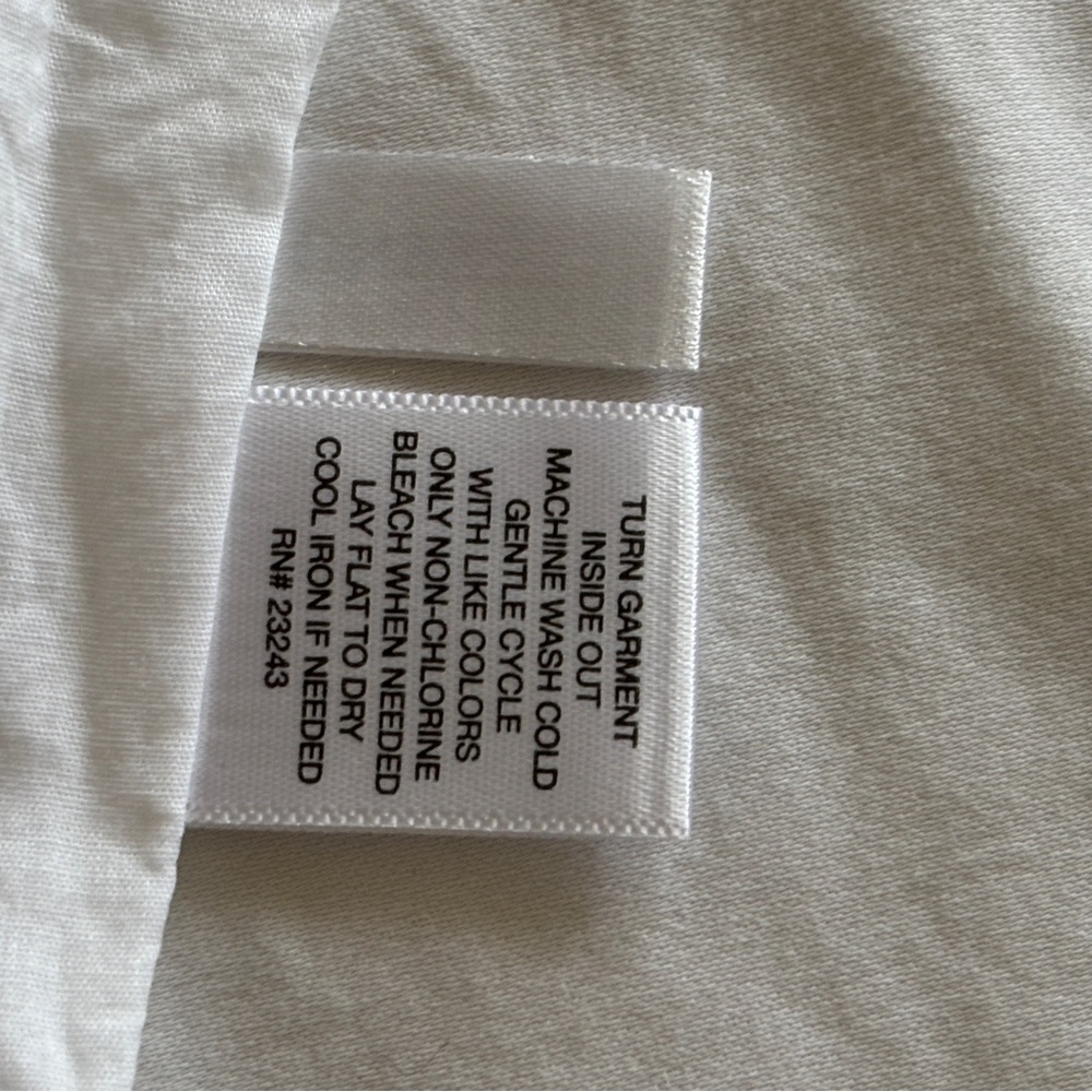White cotton blouse - Picture 6 of 6